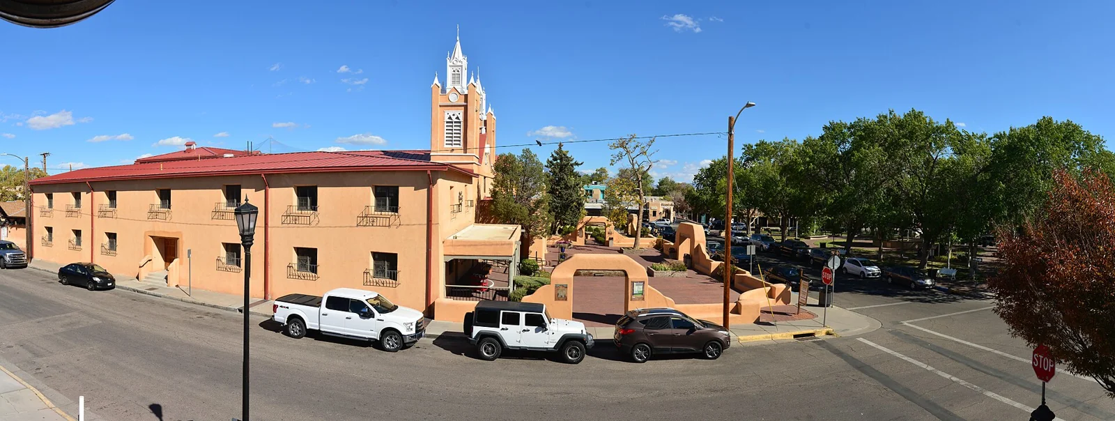Old Town Plaza and San Felipe de Neri Church, Albuquerque